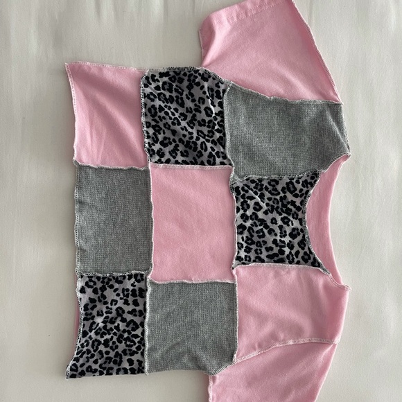 patchwork crop top! - Picture 2 of 2